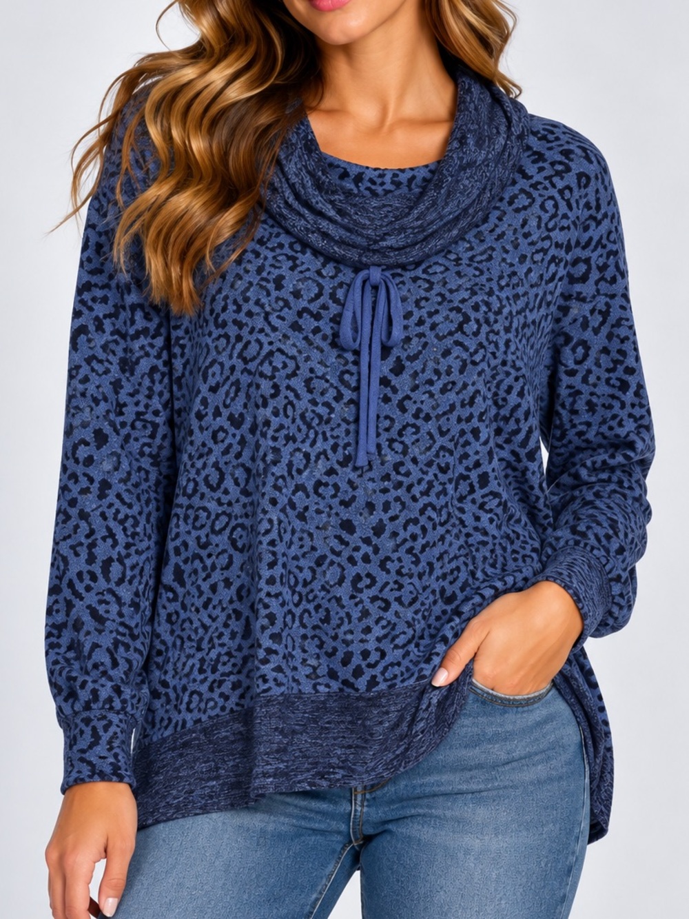 Energe World Wear Animal Print Sweater